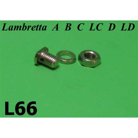 Front Brake Cable Clamp Lambretta A B C Lc D Ld Rimini