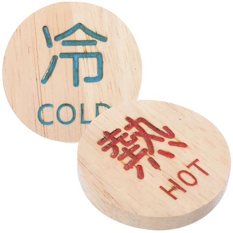 Hot Cold Water Labels Faucet Index Buttons Signs 13853624256 Oficjalne Archiwum Allegro