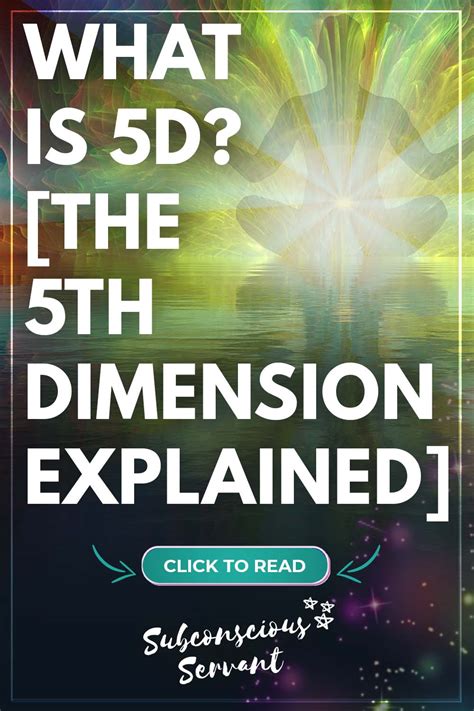 What Is 5d The Amazing 5th Dimension Explained Manifestation Steps