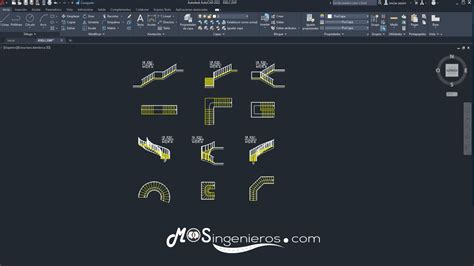 Escaleras En Dwg Gratis Mosingenieros Hot Sex Picture