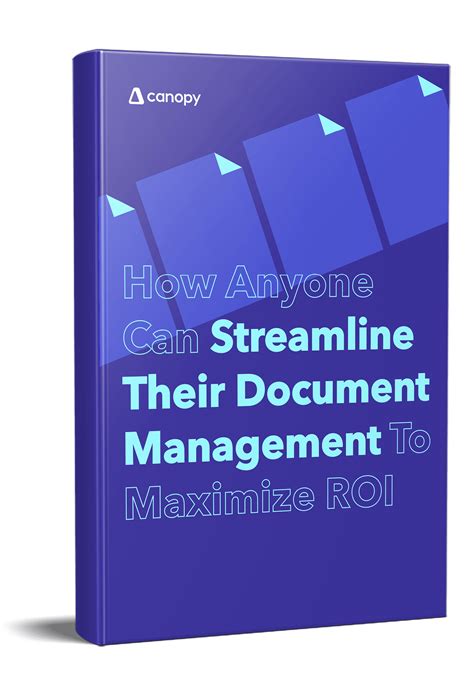 How Anyone Can Streamline Their Document Management To Maximize ROI