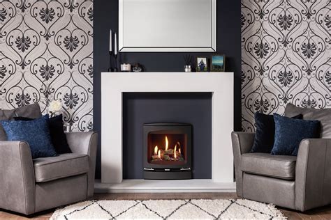 Logic Log With Vogue Frame Front Buckley Fireplaces