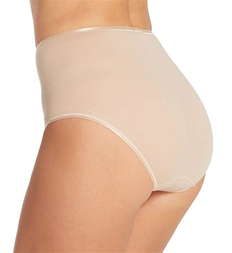 Cotton Seamless Hi Cut Brief Panty