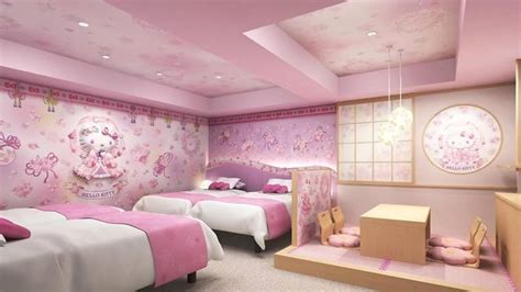 These Hello Kitty rooms at the new Asakusa Tobu Hotel are adorable