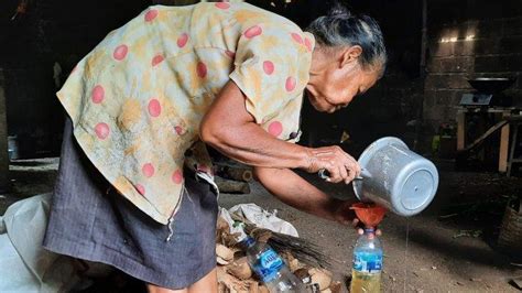 Mbah Tumi Pembuat Minyak Kelapa Tradisional Gunungkidul Di Tengah