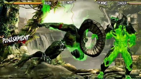 KILLER INSTINCT RASH VS CINDER SUPERFIGHT YouTube