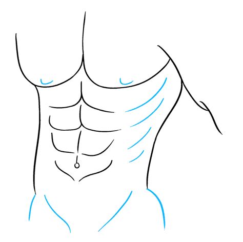 How To Draw Abs Really Easy Drawing Tutorial How To Draw Abs Easy