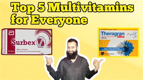 Top 5 Best Multivitamins In Pakistan Best Multivitamins For Men