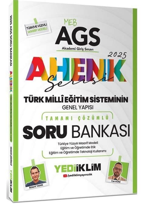 2025 Meb Ags Ahenk Serisi Türk Milli Eğitim Sisteminin Genel Y