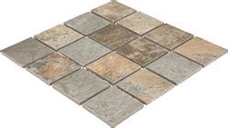 Mohawk Krystal Slate Carlisle Black X Porcelain Mosaic Tile At