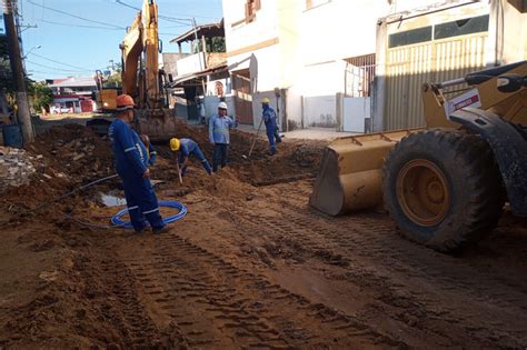 Prosseguem As Obras De Drenagem Do Programa Bairro Legal Em Diferentes