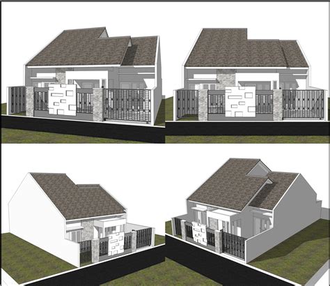 Detail Gambar Potongan Rumah Minimalis 1 Lantai Koleksi Nomer 53