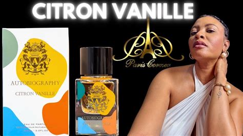 All New 2024 Paris Corner Autobiography Citron Vanille Fragrance Review