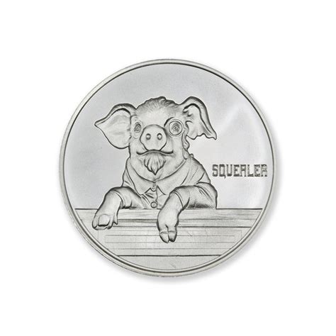 ANIMAL FARM – SQUEALER – 2 TROY OUNCE – 39MM – Limited Mintage