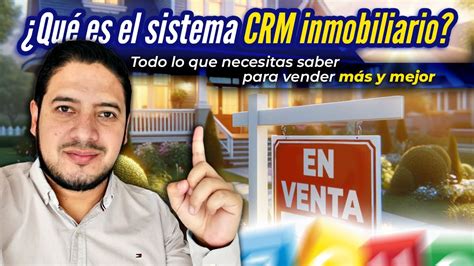 Qu Es Un Crm Inmobiliario Youtube