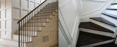 Top 60 Best Stair Trim Ideas Staircase Molding Designs