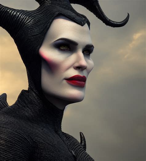 KREA AI Male Maleficent Very Detailed Texture Realistic