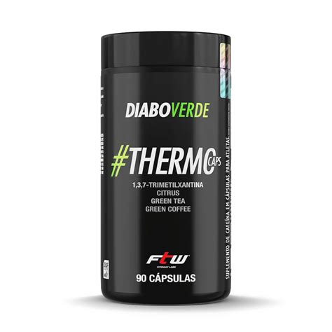 Diabo Verde Thermo 90 Doses Termogênico Potente Cafeína 420mg Submarino