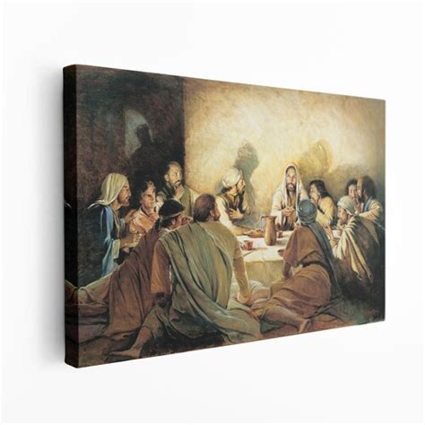 African American The Last Supper Jesus Christ Wall Art Decor Etsy