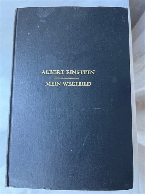 Albert Einstein Mein Weltbild 1934 Catawiki