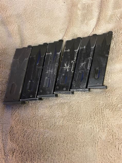 Sold Kjw M F Mags Hopup Airsoft