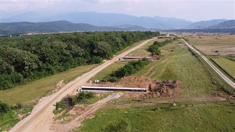 Filmare cu drona pe autostrada Sibiu Pitești lotul 1 Sibiu Boița în