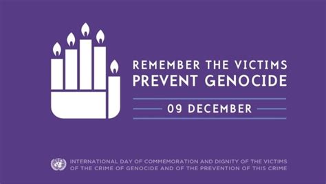 International Day Of Commemoration And Dignity Of The Victims Of The