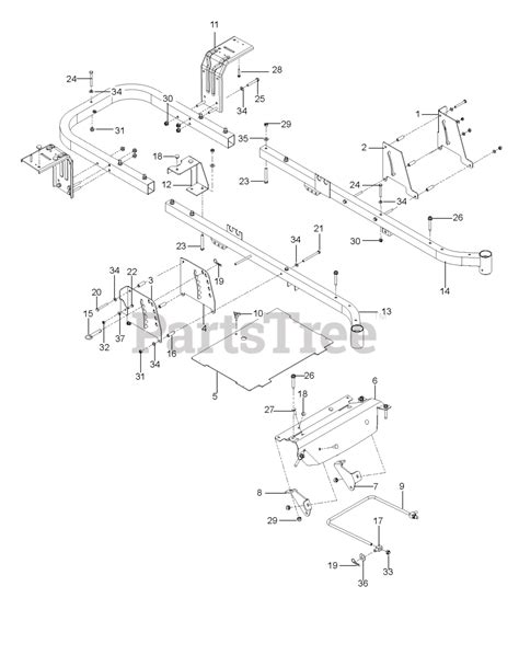 Husqvarna RZ 4621 BF 966582301 01 Husqvarna 46 Zero Turn Mower