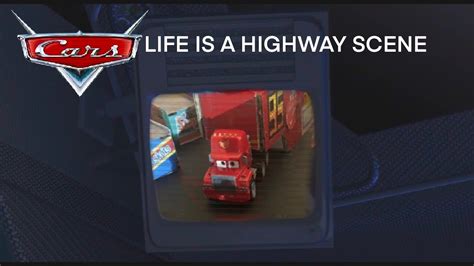 Disney Pixar Cars Life Is A Highway Scene Remake With Toys Diecast