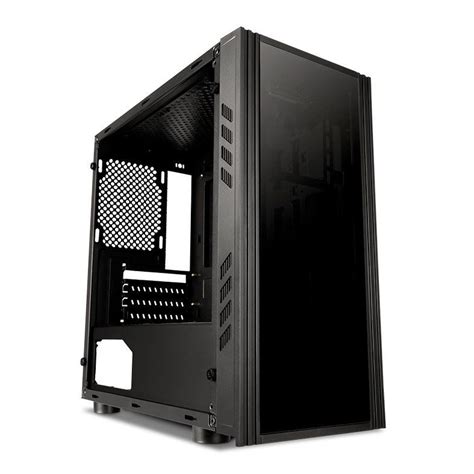 Gabinete Gamer Aigo Mini Preto Lateral Acrilico Pichau