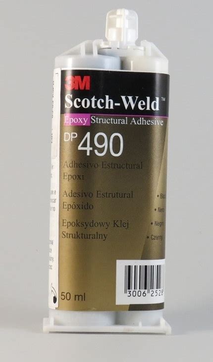 3M Scotch Weld DP490 Epoxy Adhesive Black Genfab