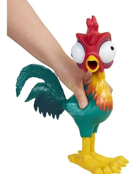 Figura Gallo Moana 30cm Squeeze And Scream Heihei Mercado Libre