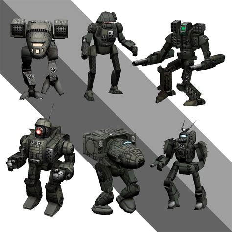 Blender battletech mechs 3 by pickledtezcat on DeviantArt