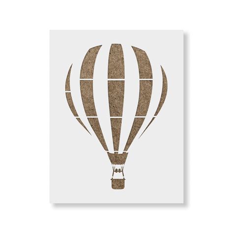 Amazon Hot Air Balloon Stencil Hot Air Balloons Balloon Stencil Reusable Stencil