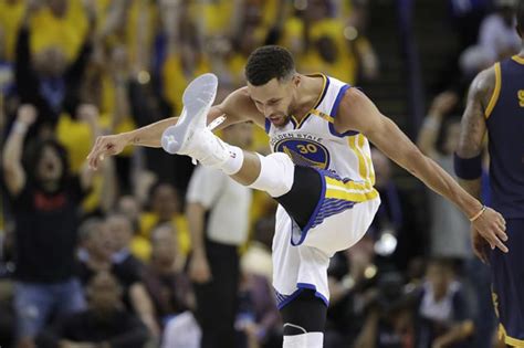 Stephen Curry breaks in latest signature sneaker, Curry 4, in fiery NBA Finals debut