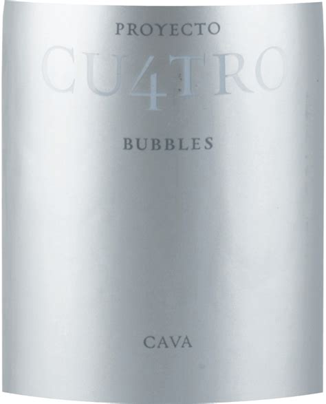 Proyecto Cu4tro Bubbles Cava Brut DO Clos Montblanc Vinello De