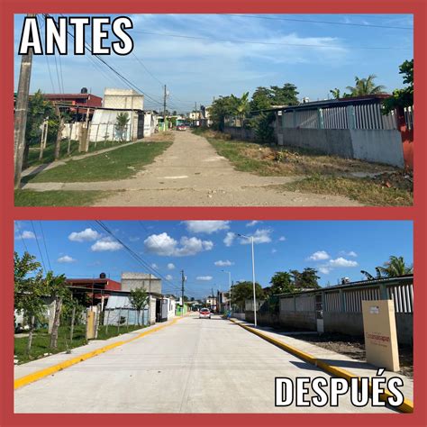 Pavimentación Y Alumbrado De Calle Oaxaca Cosamaloapan De Carpio