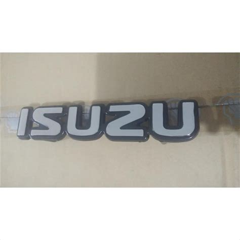 Jual Emblem Logo Grill Tempelan Tulisan Isuzu Panther Cm Oem