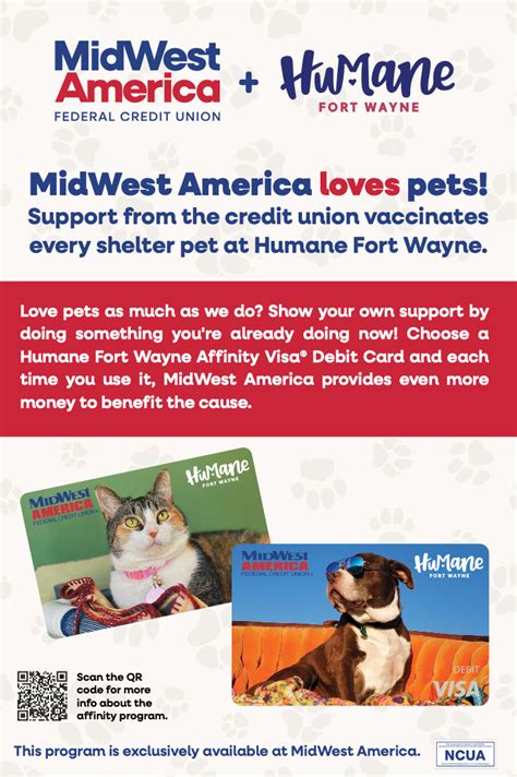 Affinity Visa Debit Cards Humane Fort Wayne