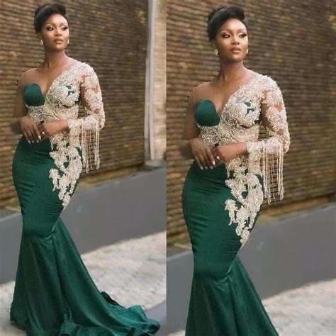 Green Prom Dresses 2020 Sweetheart Neckline One Shoulder Long Sleeve