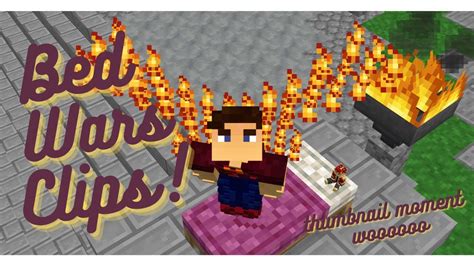 Epic Bed Wars Clips Highlights Minecraft Hypixel Bed Wars YouTube