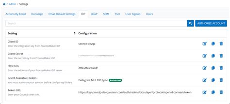 View Idp Settings Processmaker Platform Documentation