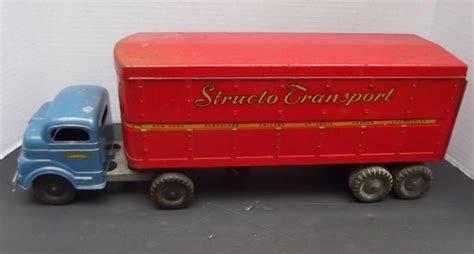 8 Pics Vintage Toy Trucks 1950 S And Review - Alqu Blog