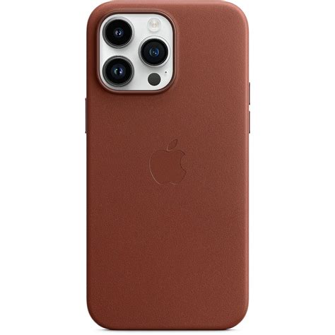 Apple Iphone Pro Max Leather Case With Magsafe Umber Mppq Zm A