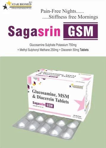 Glucosamine Sulphate Potassium Mg Methly Sulphonyl Methane Mg