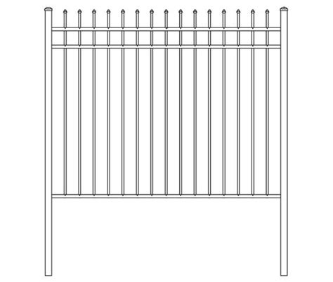 Aluminum Fence Styles The Fencing Factory