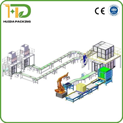 Palletizers And Palletizing Systems For Bag Filling Lines Automatic