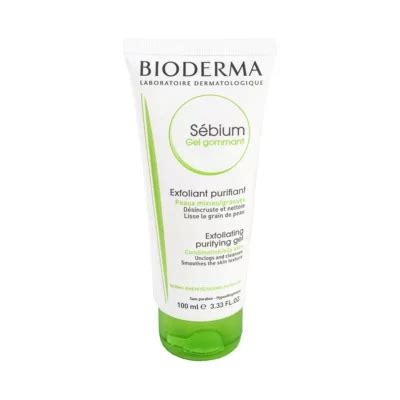 BIODERMA Sebium Gel Gommant Exfoliant Purifiant Peaux Mixtes A Grasses