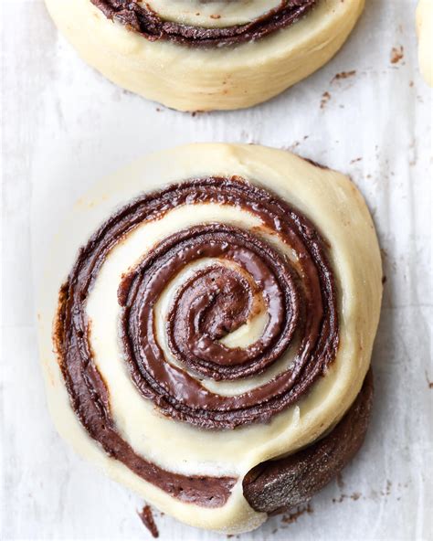 Double Chocolate Hazelnut Rolls Buttermilk By Sam