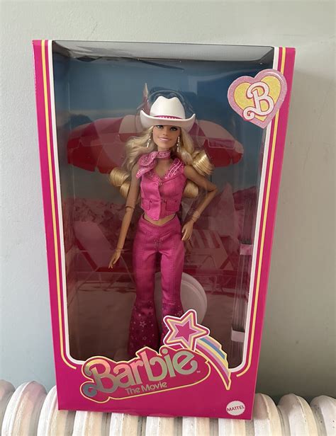 Barbie Movie Margot Robbie Western Barbie Cowboy Doll Kyowa Cars Com